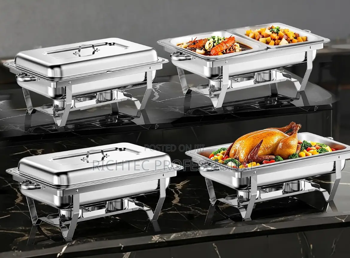 Silver Food Buffet / Chafing Dish