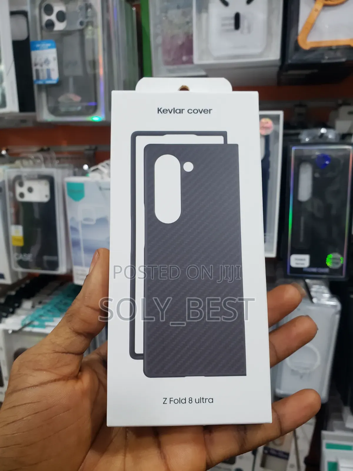 Samsung Galaxy Z Fold 8 Ultra Kevlar Cover.