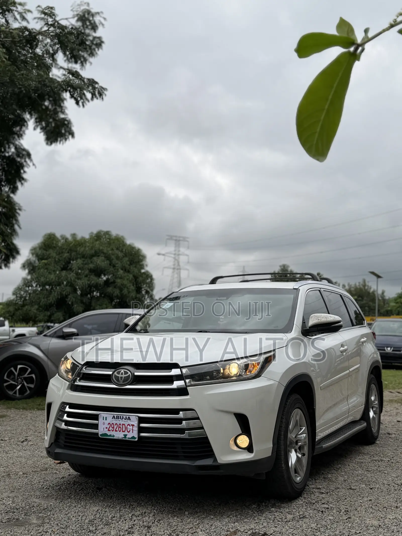 Toyota Highlander Limited 4x4 V6 (3.5L 6cyl 8A) 2018 White