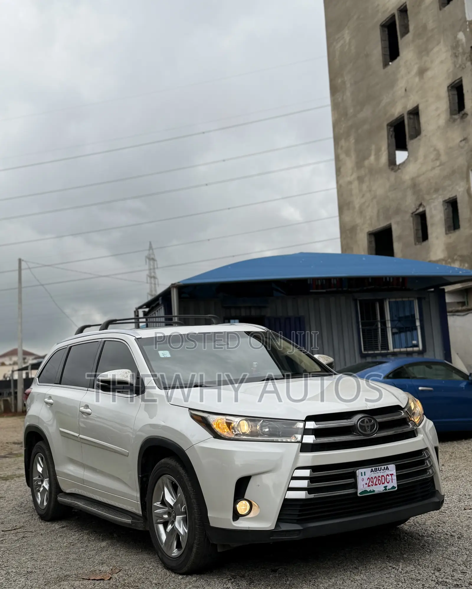 Toyota Highlander Limited 4x4 V6 (3.5L 6cyl 8A) 2018 White