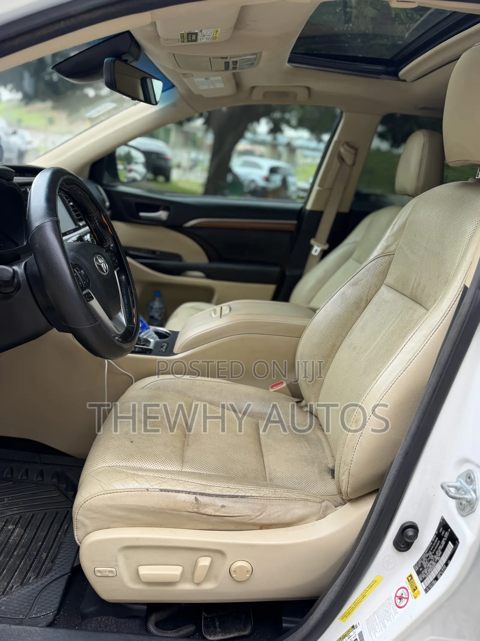Toyota Highlander Limited 4x4 V6 (3.5L 6cyl 8A) 2018 White