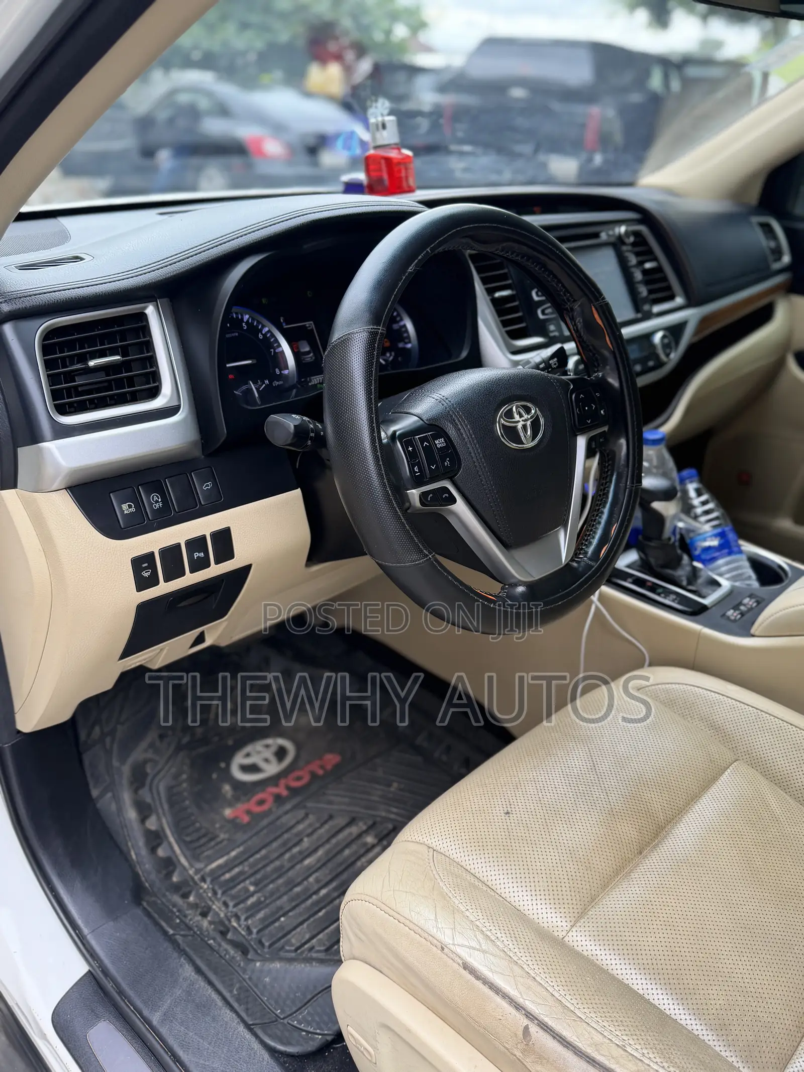 Toyota Highlander Limited 4x4 V6 (3.5L 6cyl 8A) 2018 White