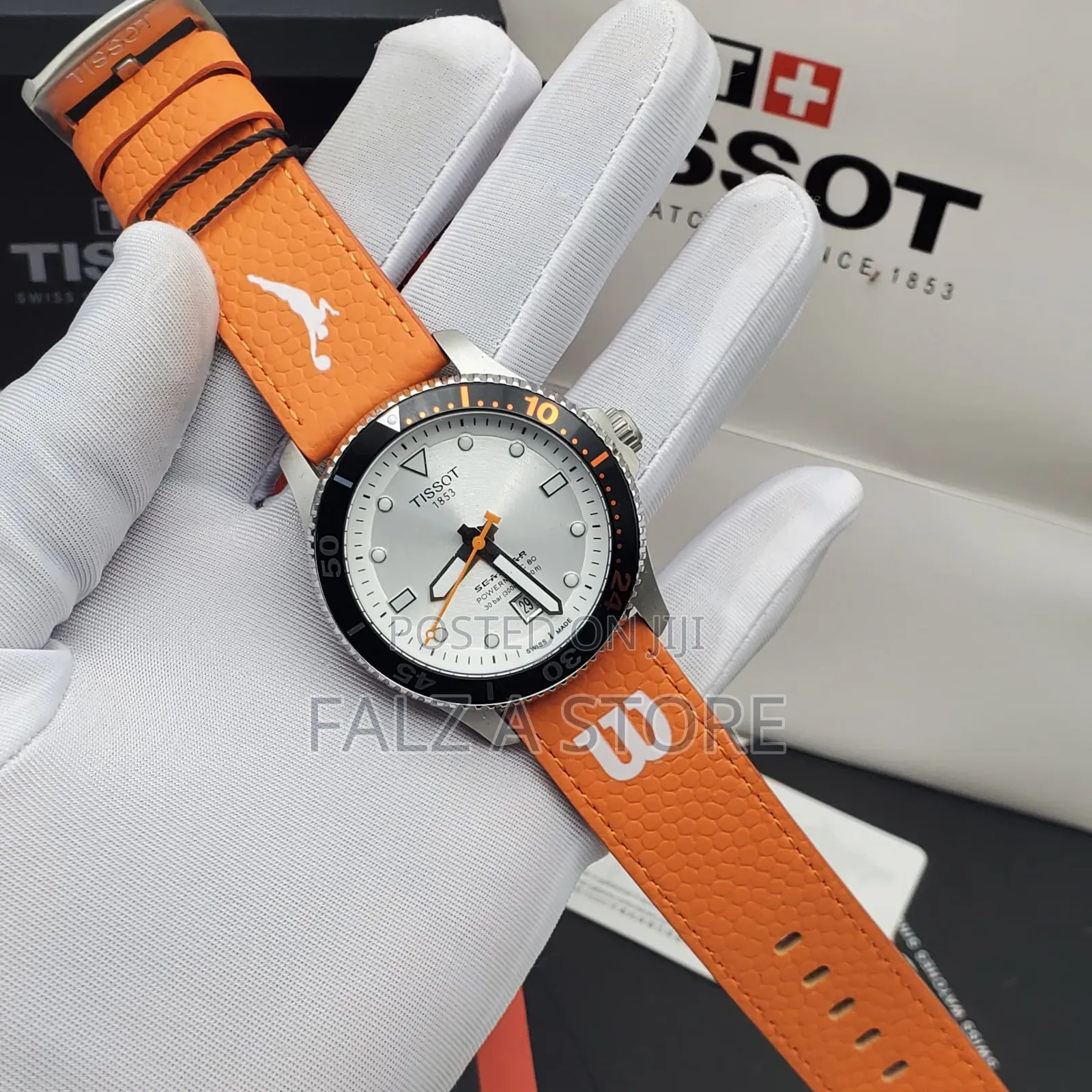 Tissot Automatic Leather Wristwatch (Mechanical Movement)