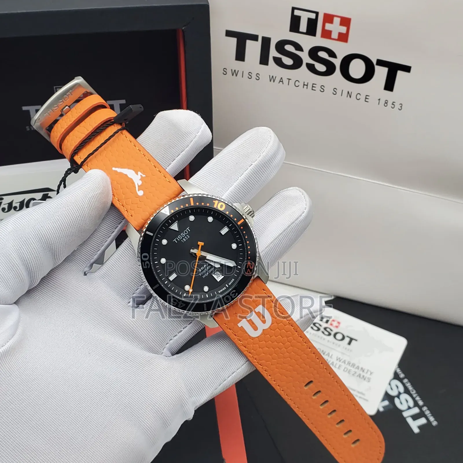 Tissot Automatic Leather Wristwatch (Mechanical Movement)