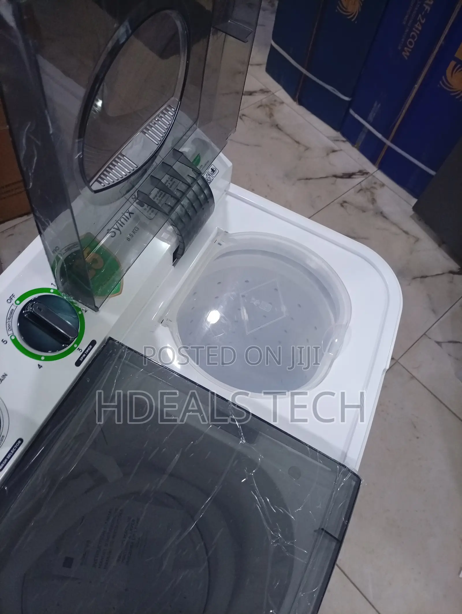 Syinix 8kg Silent Drive Inverter Technology Eco-Wash Machine