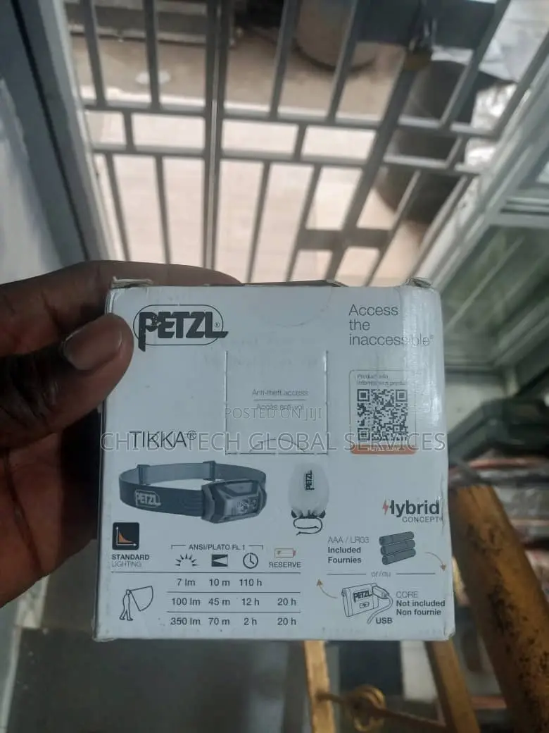 Petzl Tikka Headlamp With a Maximum Brightness of 350 Lumens
