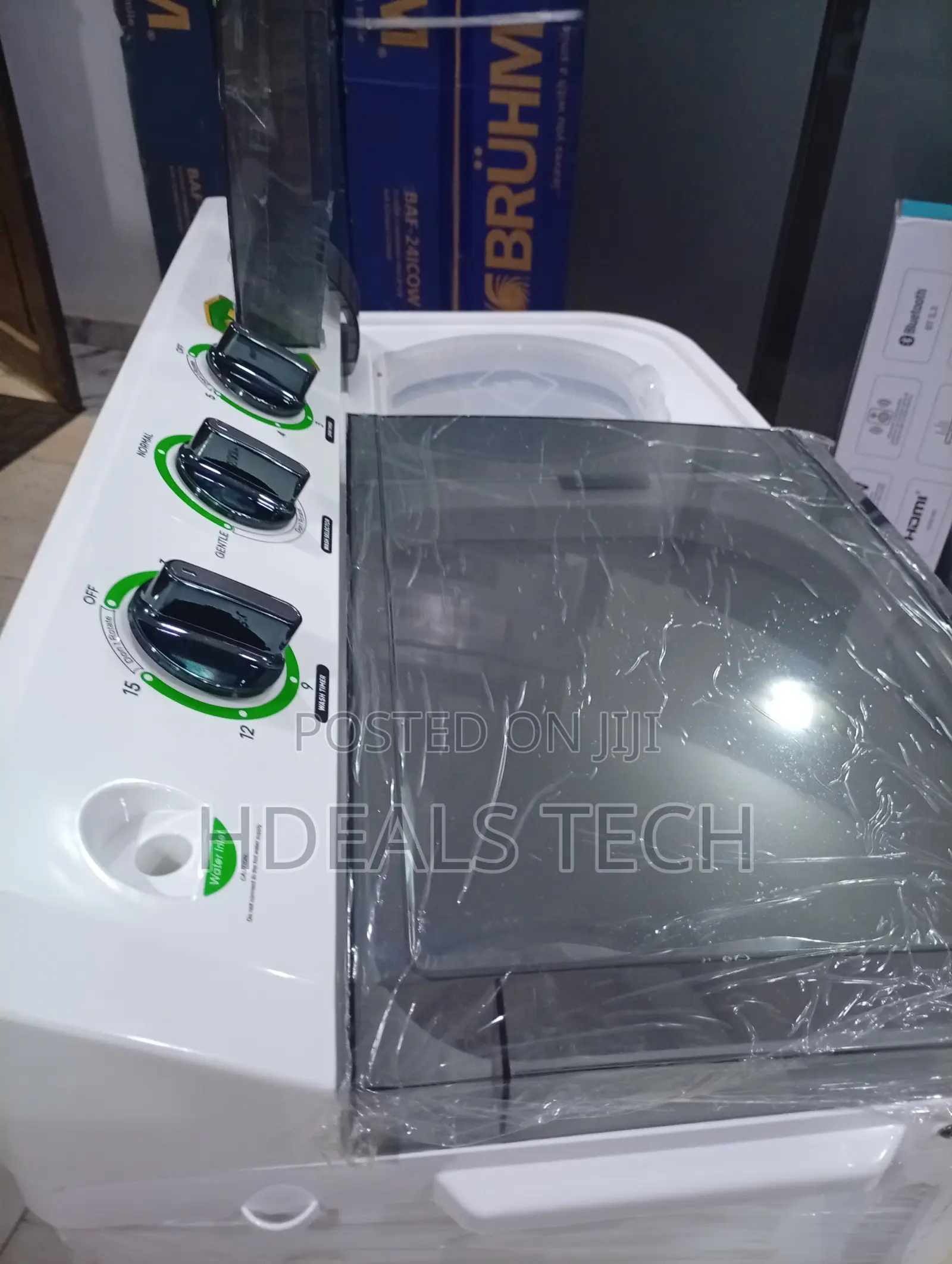 Syinix 8kg Swift Cycle Express-Wash High-RPM Spin Washer