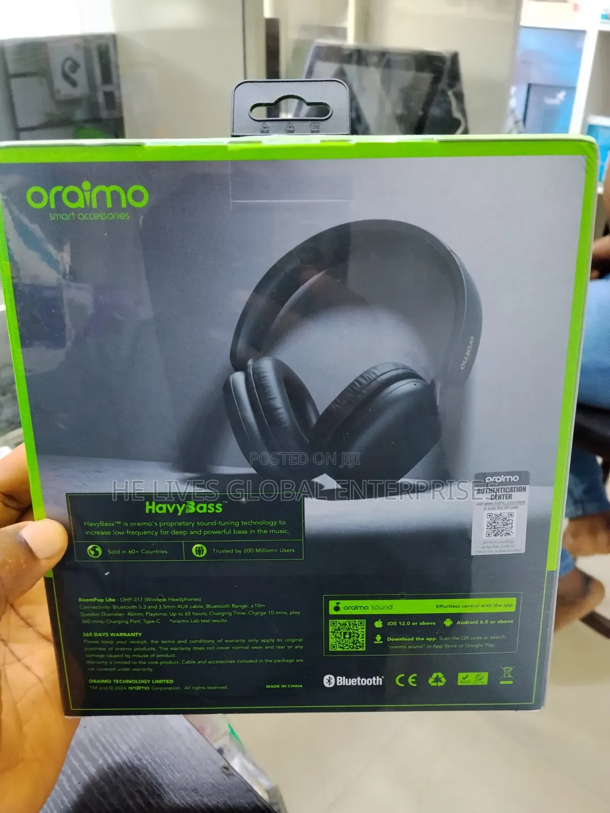 Original Oraimo Headphones