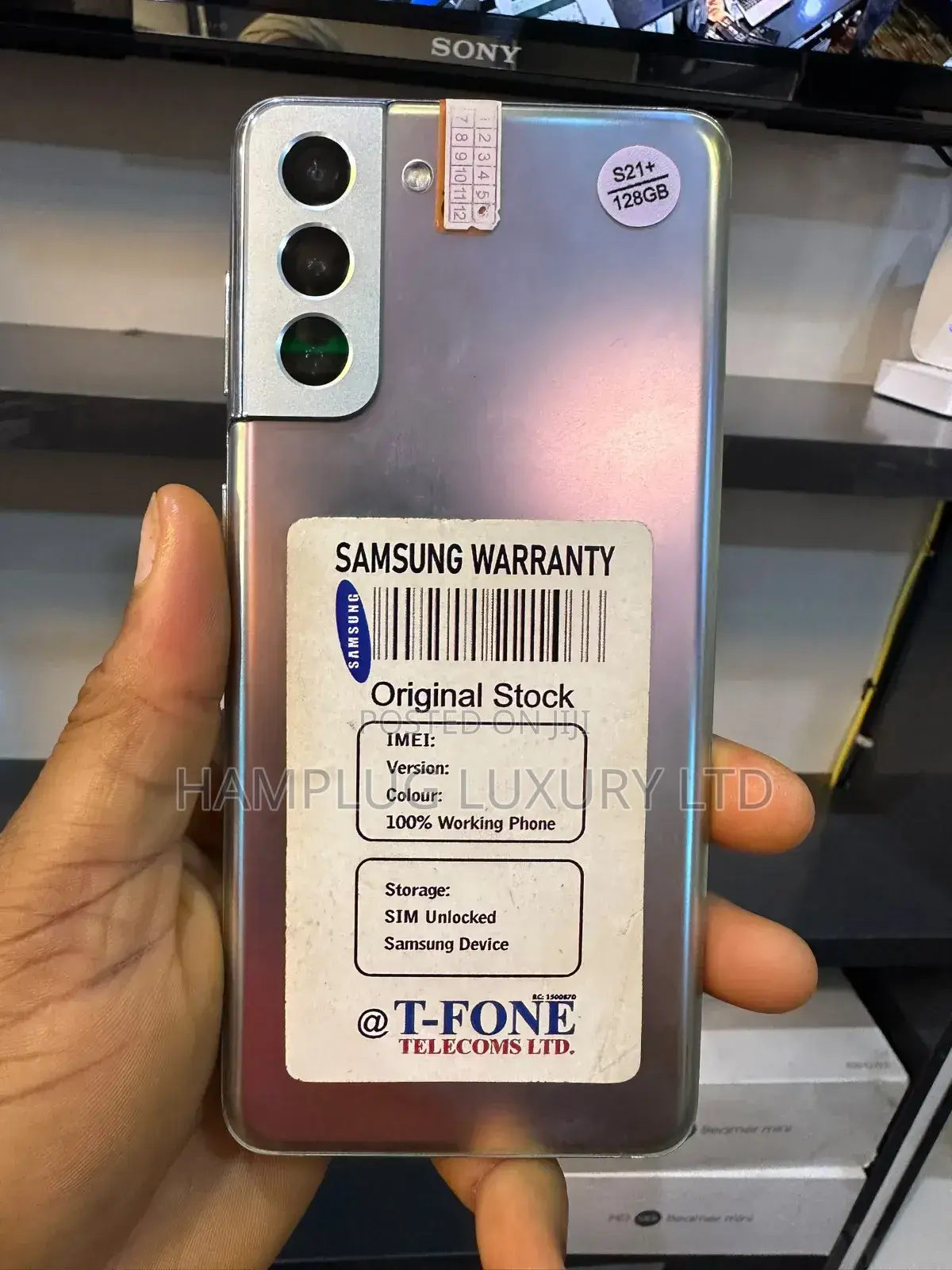 Samsung Galaxy S21+ 5G 128 GB Silver