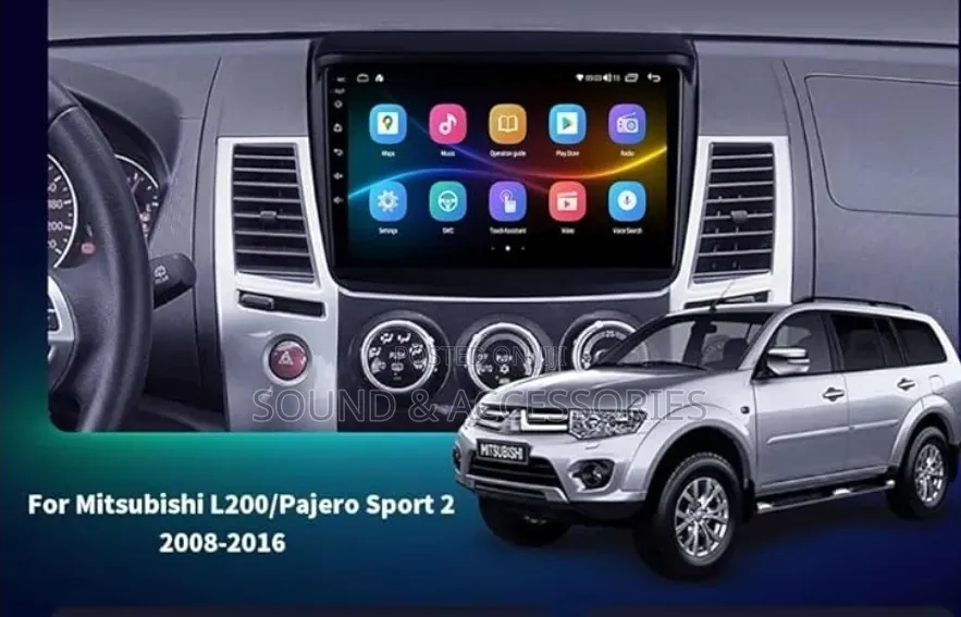 Mitsubushi Pajero Sport L200 Triton 2008-15 Android GPS Navigation Sys