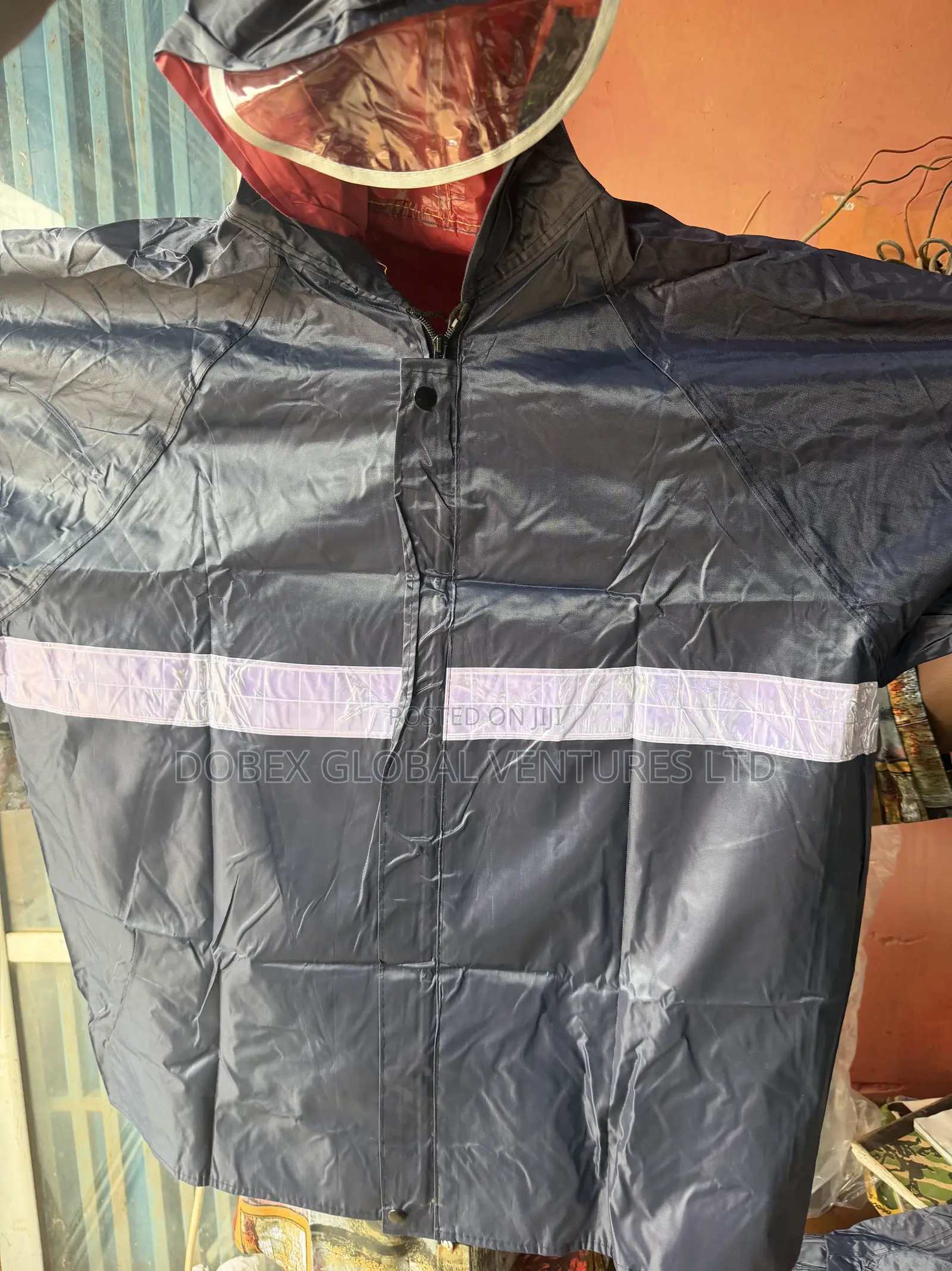 RAIN COAT (Black and Yellow)