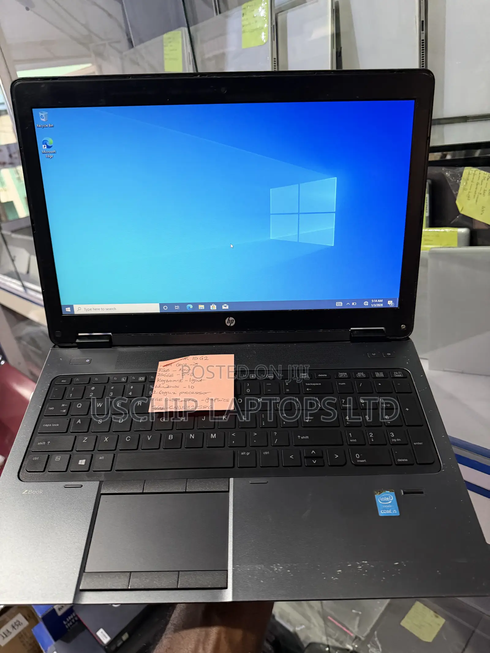 Laptop HP ZBook 15 G2 8GB Intel Core i5 SSD 256GB