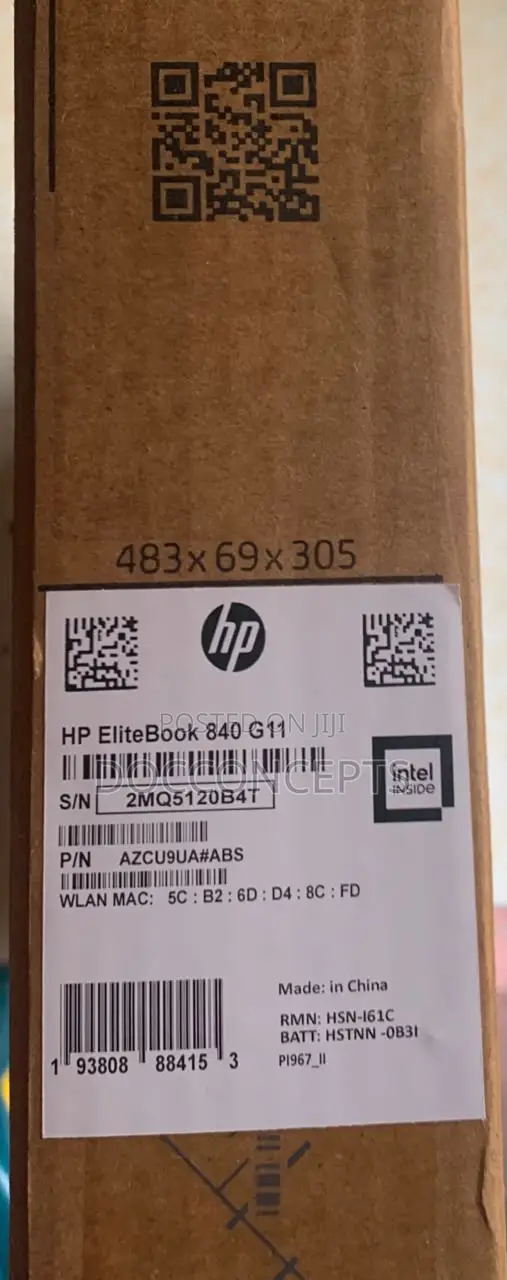 New Laptop HP EliteBook 840 G11 16GB Intel Core Ultra 7 SSD 512GB