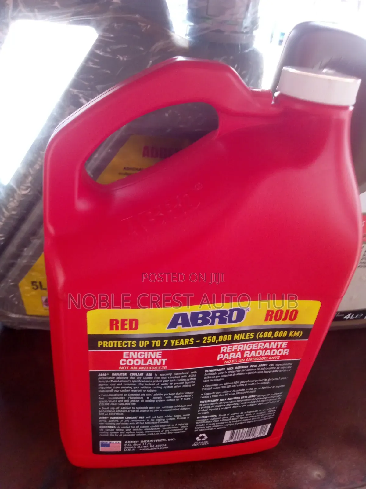 Abro Radiator Coolant Red 4L