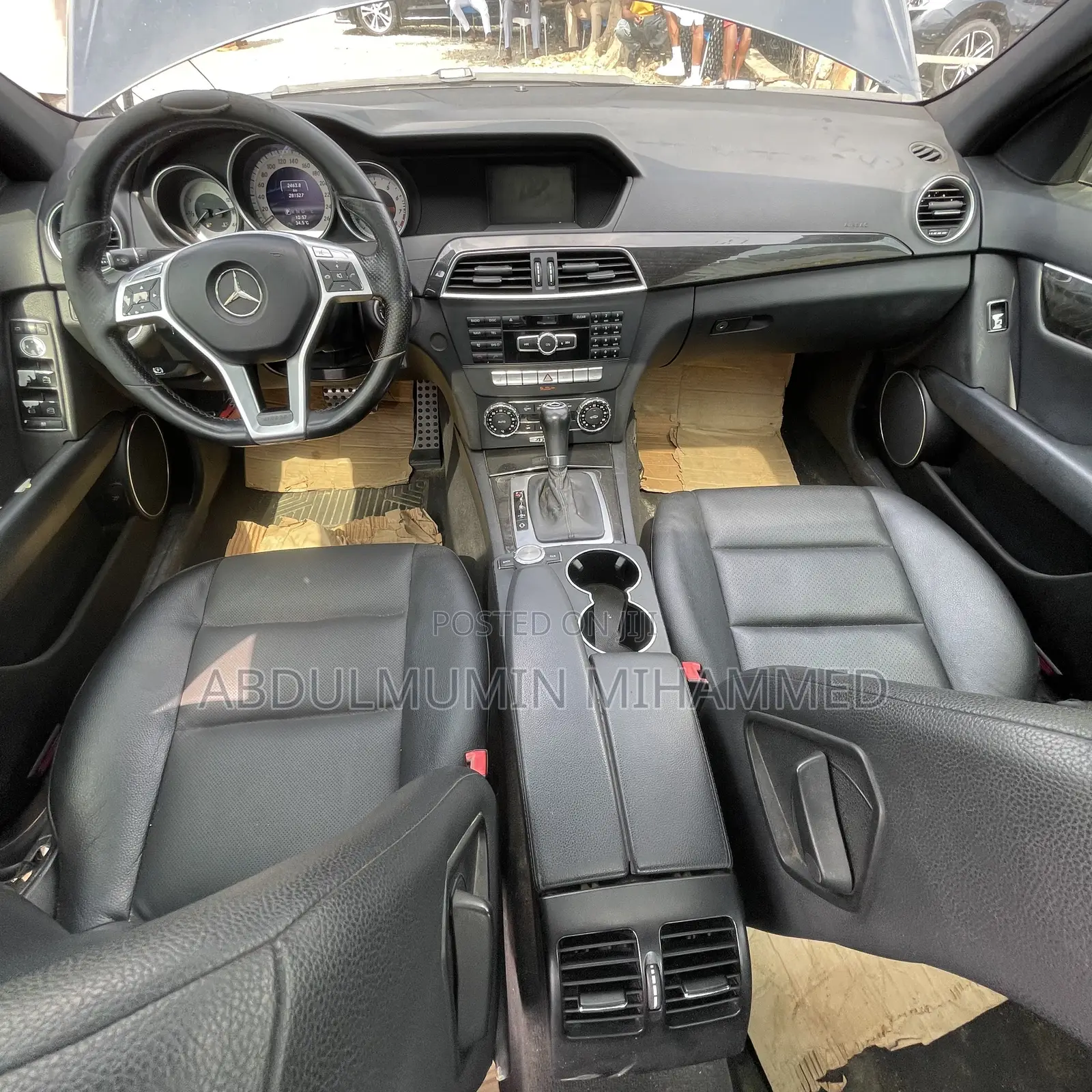 Mercedes-Benz C300 2013 Black