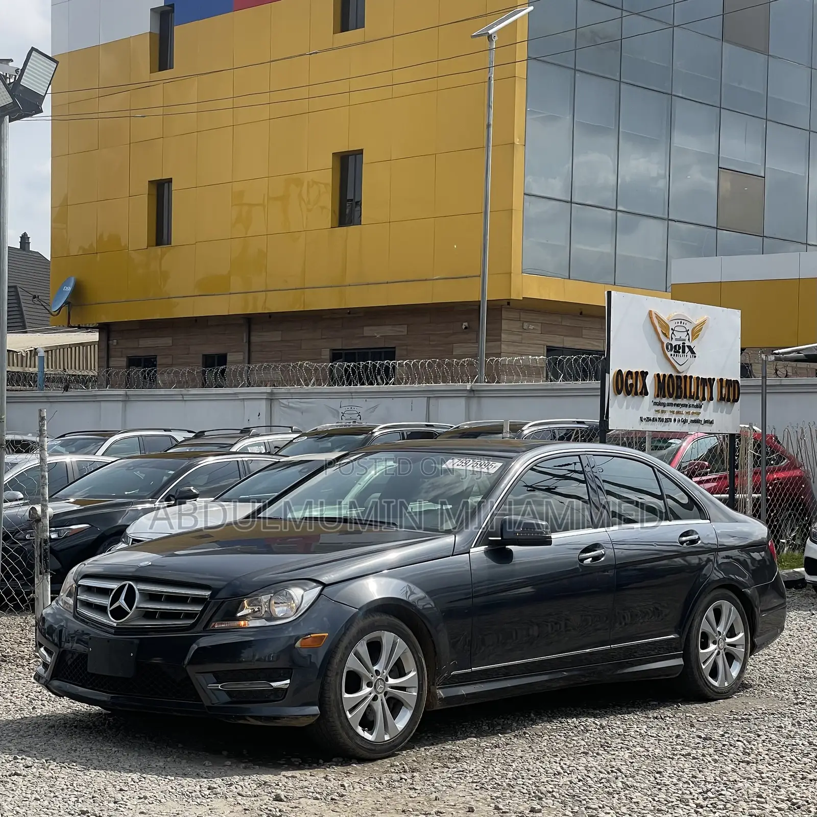 Mercedes-Benz C300 2013 Black
