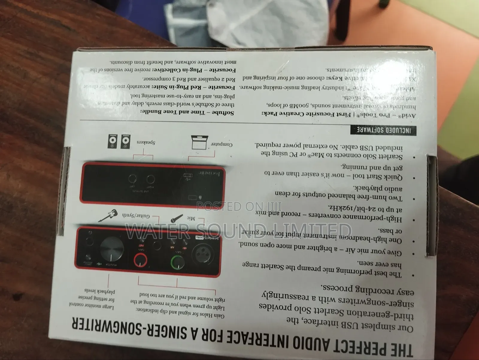 Scarlett Solo Soundcard