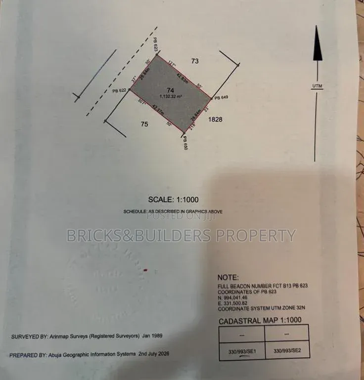 Gaduwa District Residential Land for Sale