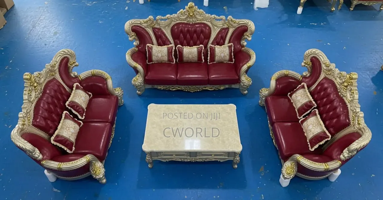 Imperial Gold Royale Sofa Set