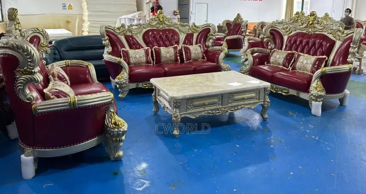 Imperial Gold Royale Sofa Set
