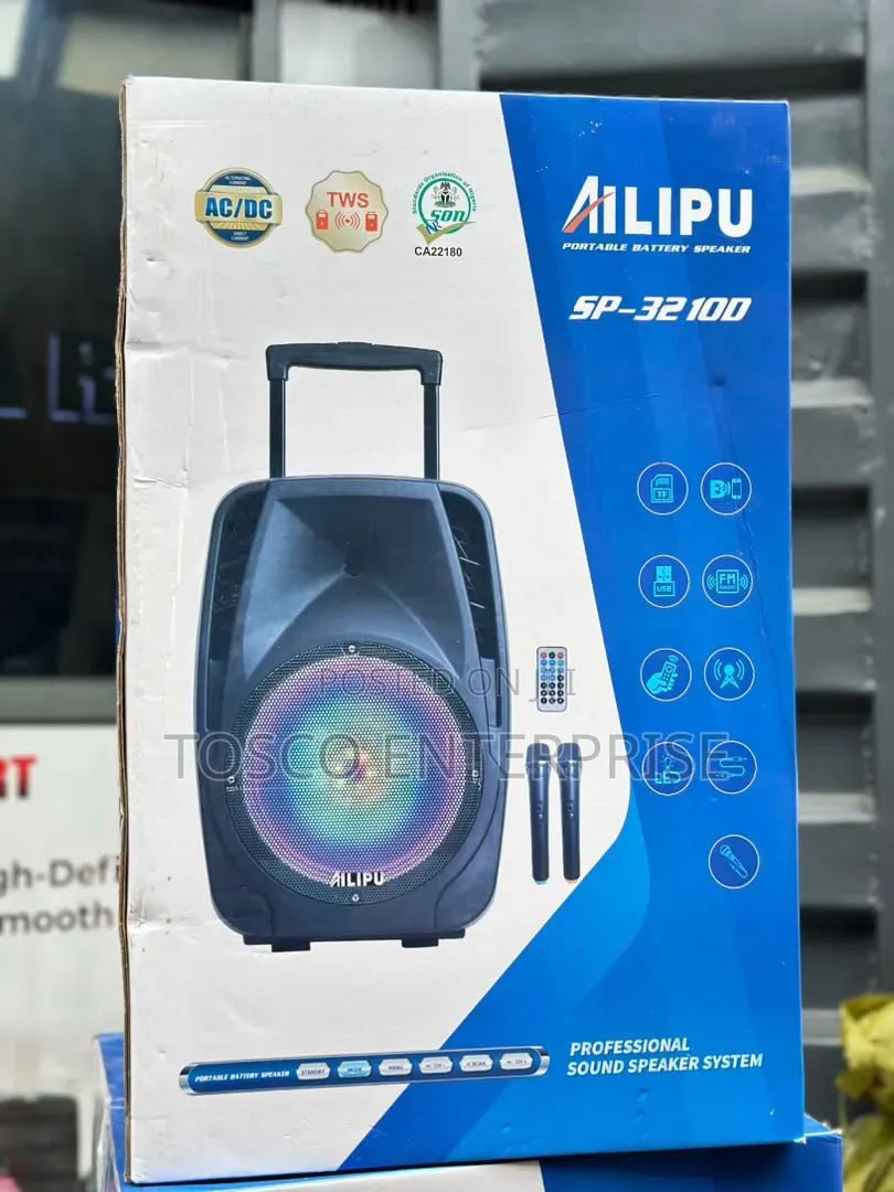 Ailipu SP-3210D Rechargeable PA Speaker System