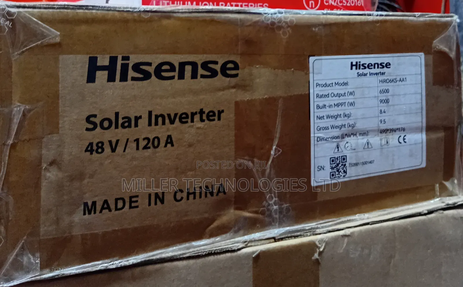 Hisense Solar Inverter MPPT 6kva