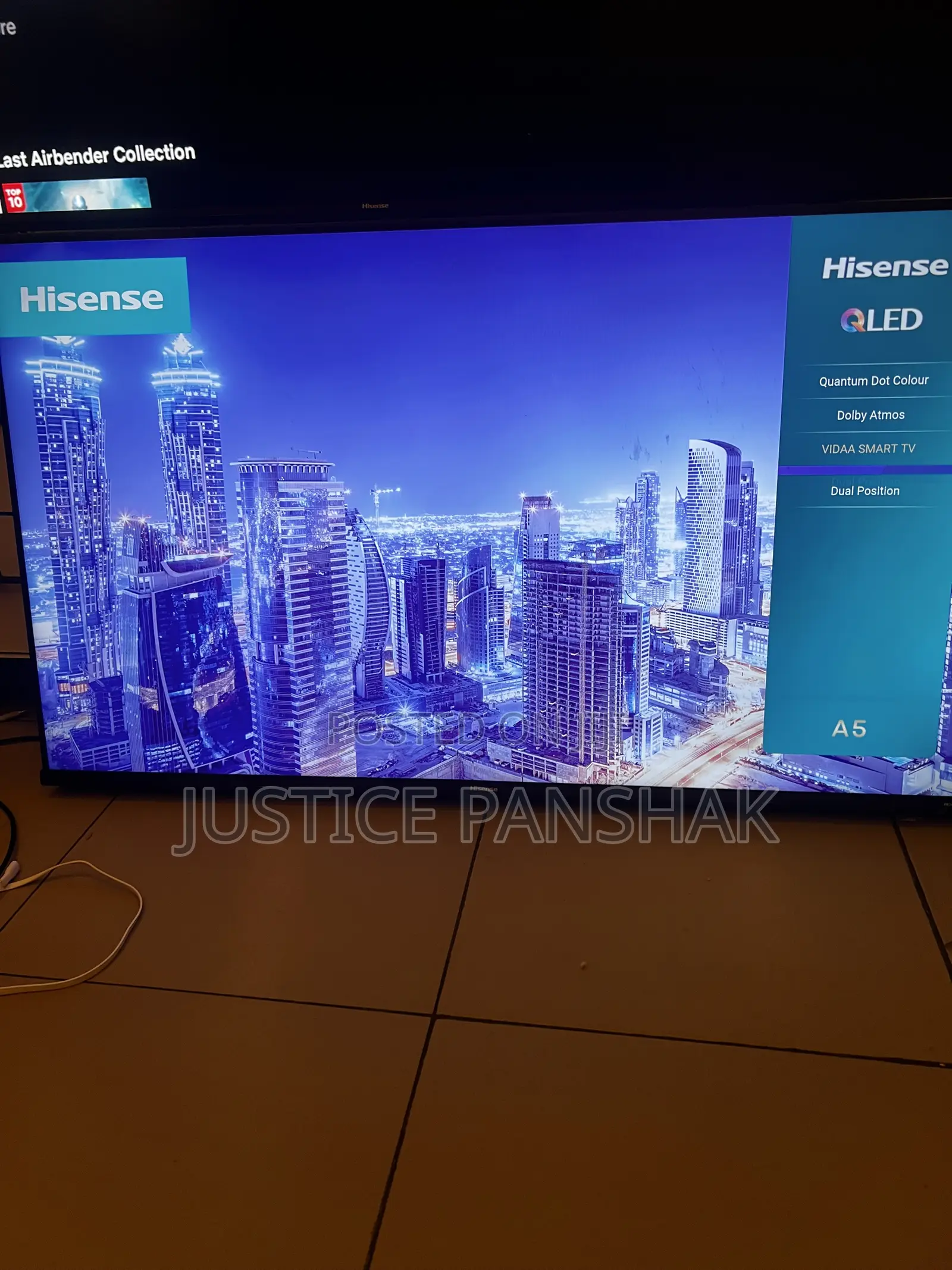 Hisense Qled 43 A5 Smart TV