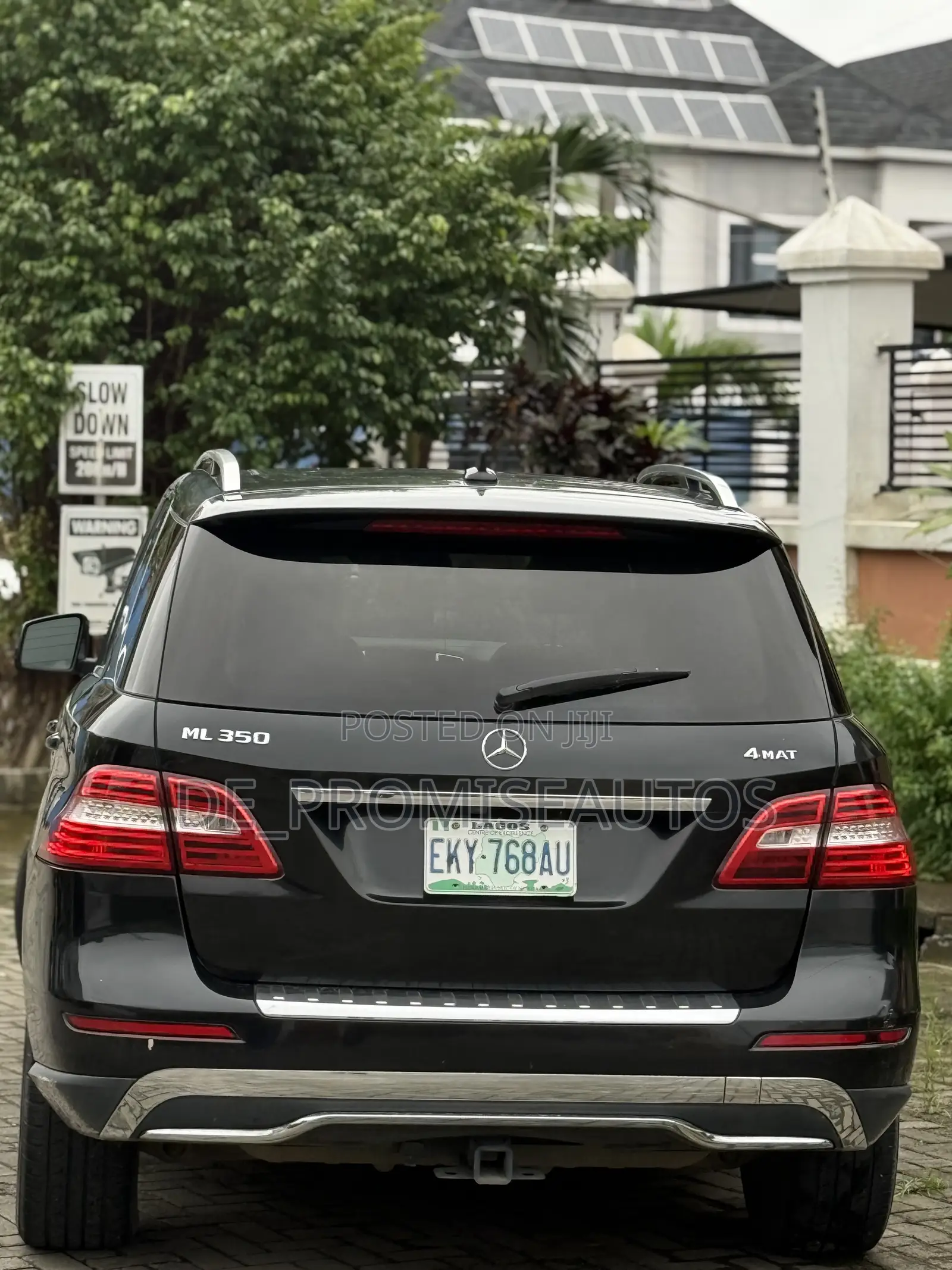 Mercedes-Benz M Class ML 350 4Matic 2012 Black