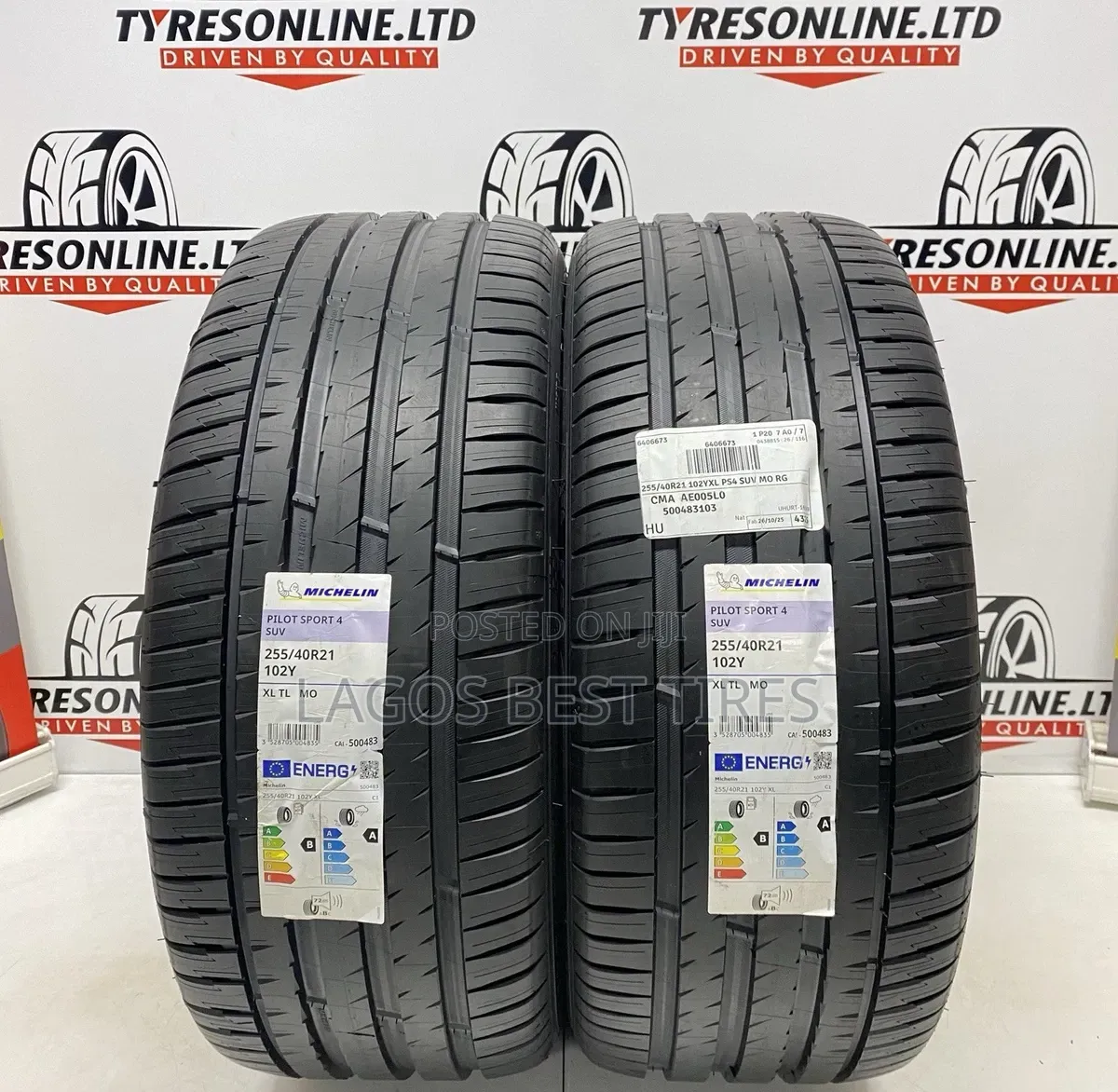 Michelin Pilot Sport 4 SUV – 255/40r21 102Y XL (Set of 4)