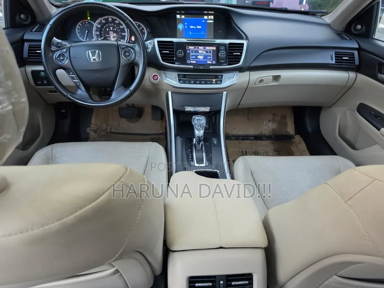 Honda Accord 2014 Gold