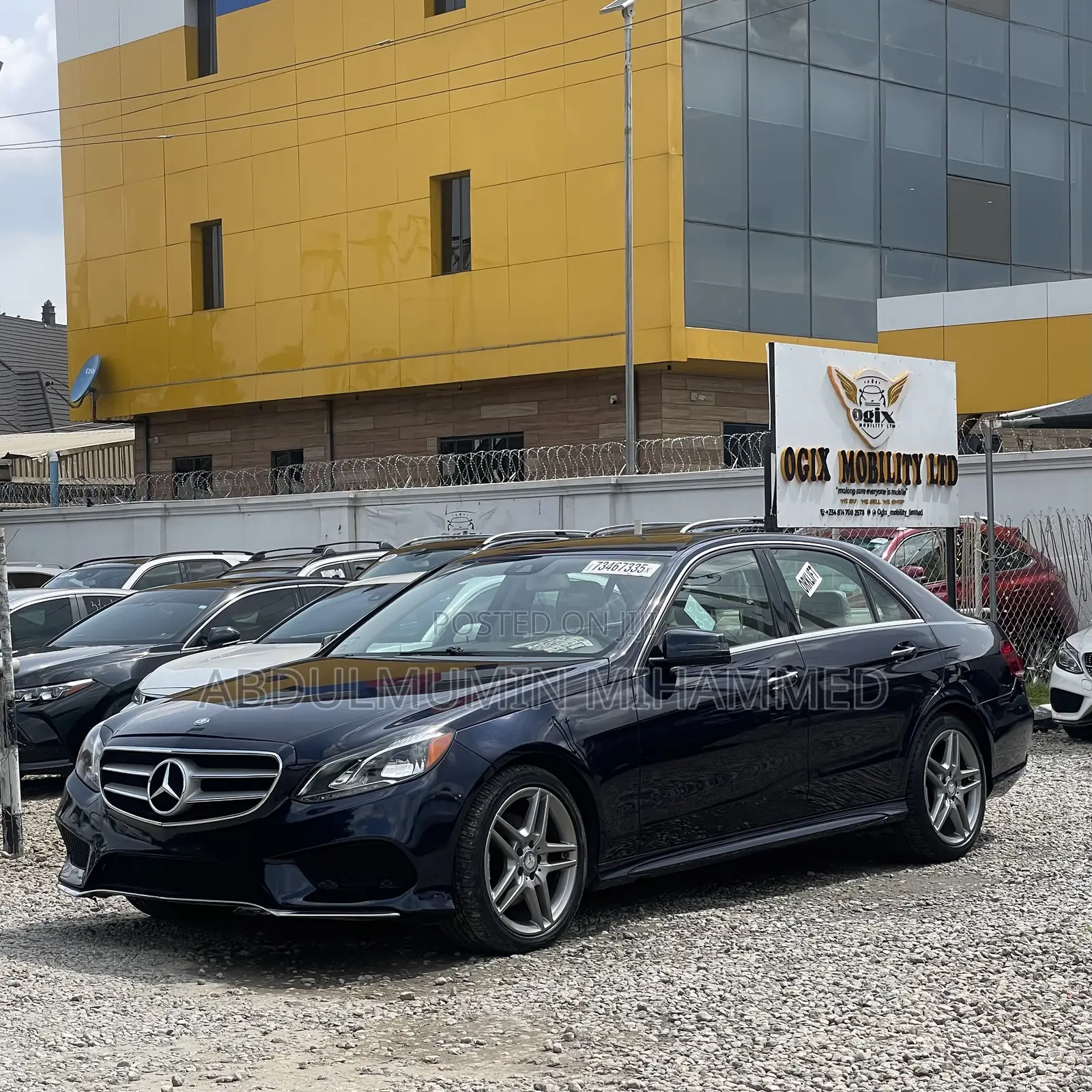 Mercedes-Benz E350 2014 Blue