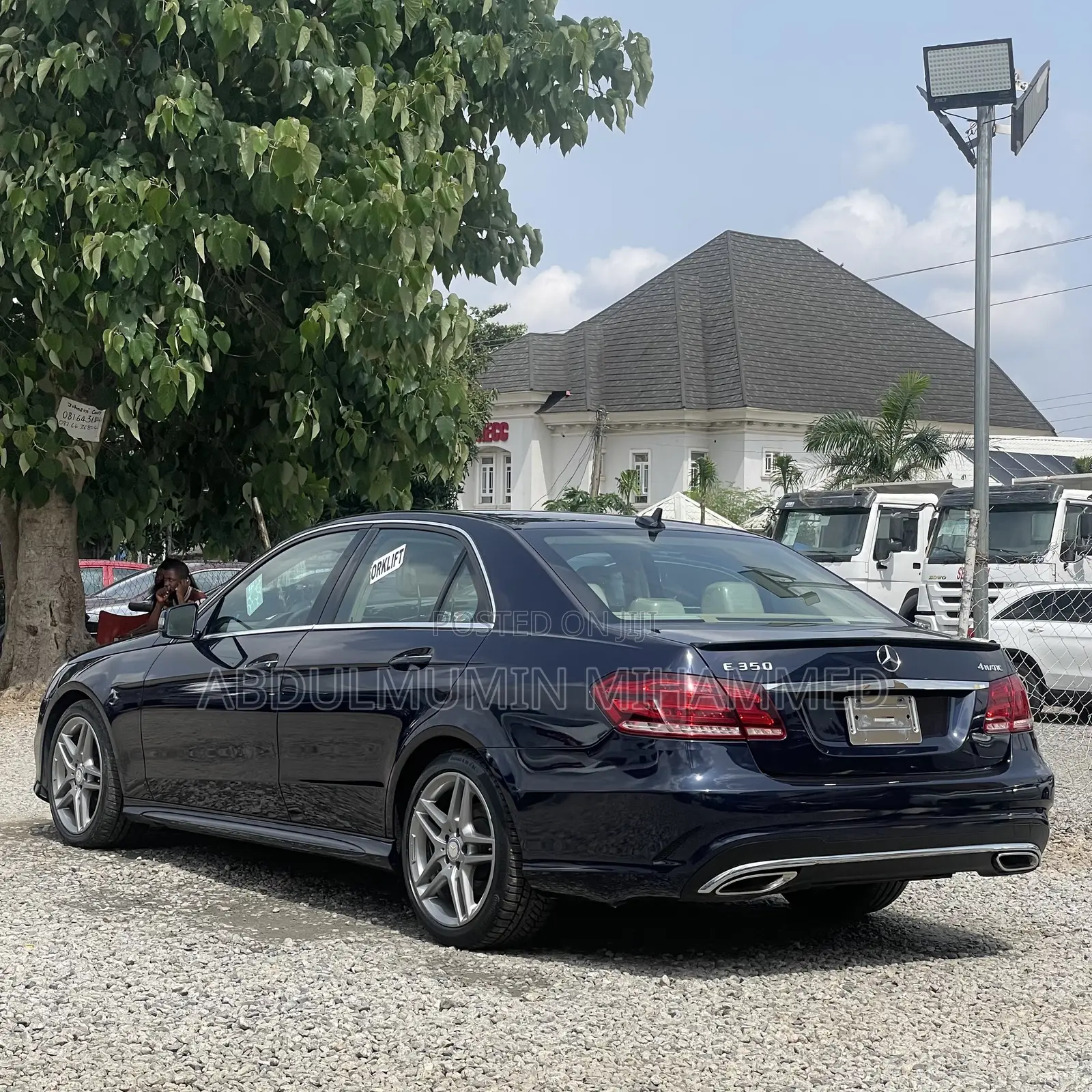 Mercedes-Benz E350 2014 Blue