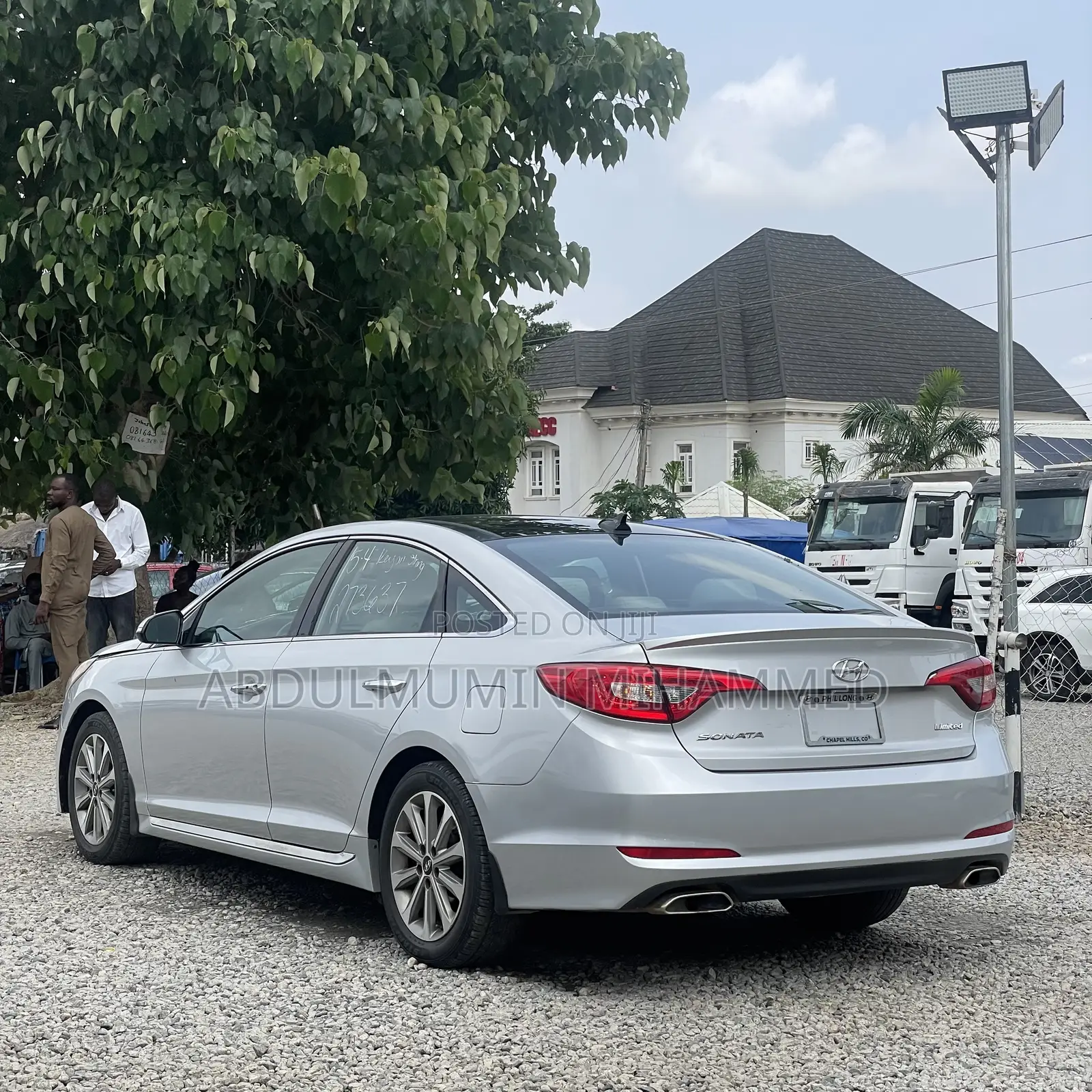 Hyundai Sonata Limited 2.0T Seban (2.0L 4cyl 6A) 2016 Silver