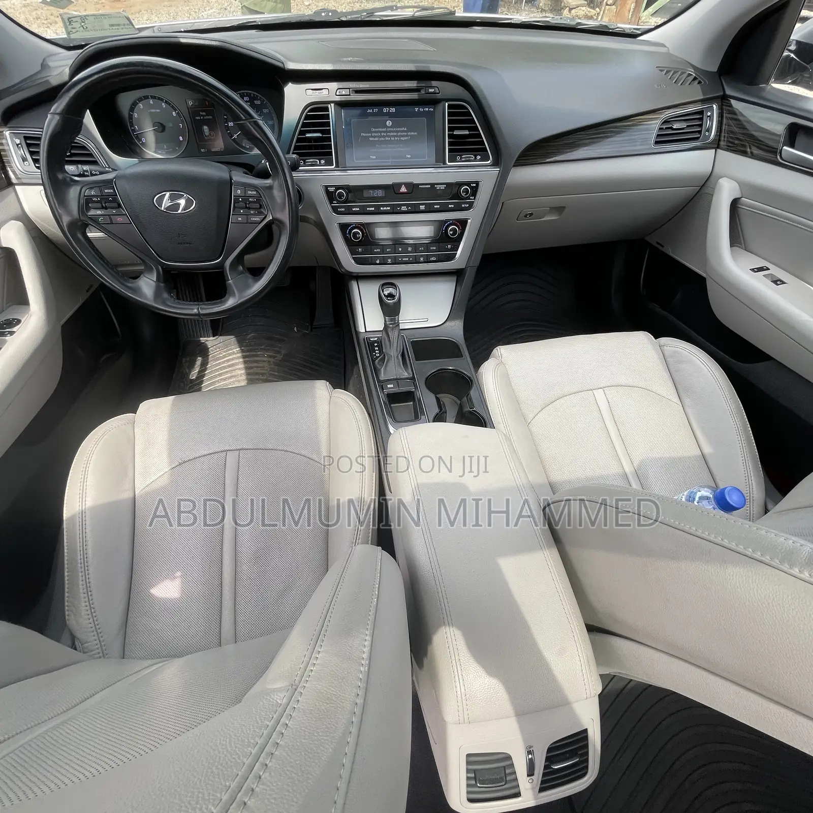 Hyundai Sonata Limited 2.0T Seban (2.0L 4cyl 6A) 2016 Silver