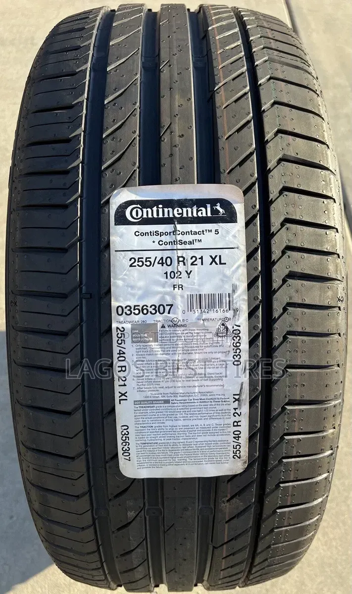 Continental ContiSportContact 5 ContiSeal – 255/40r21 102Y XL