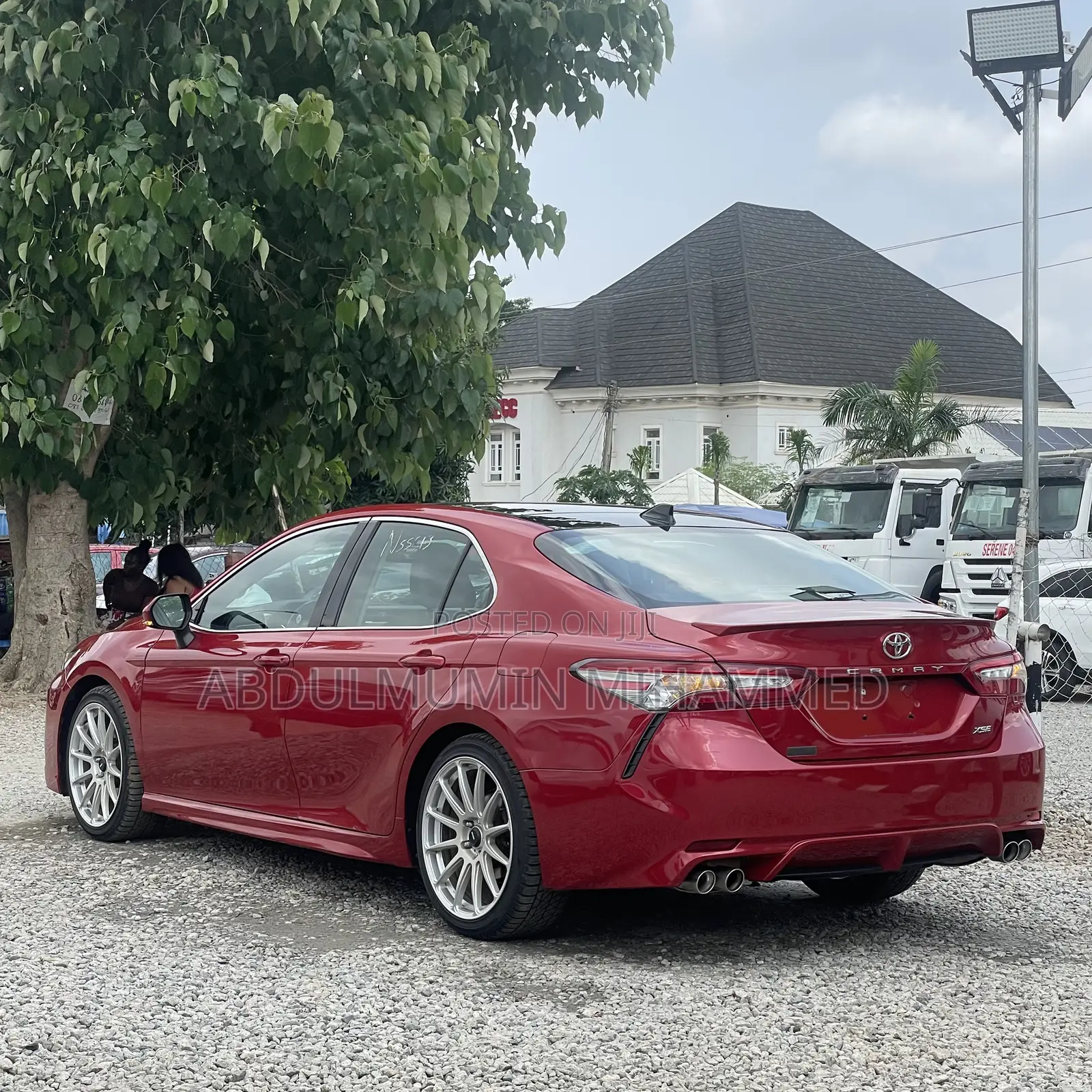 Toyota Camry XSE V6 FWD (3.5L 6cyl 8AM) 2018 Red