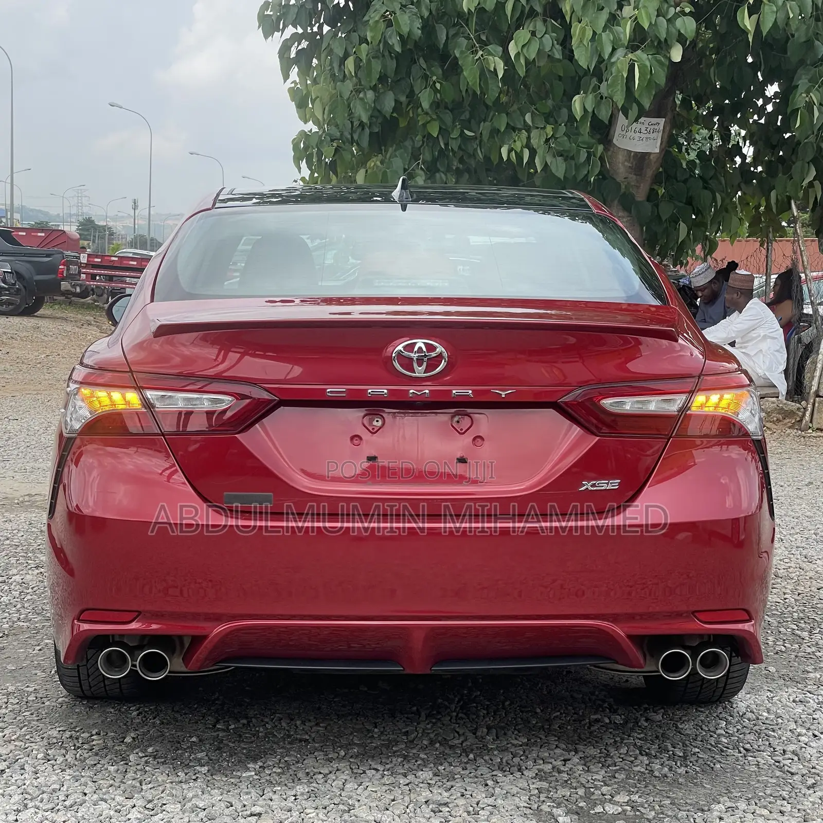Toyota Camry XSE V6 FWD (3.5L 6cyl 8AM) 2018 Red
