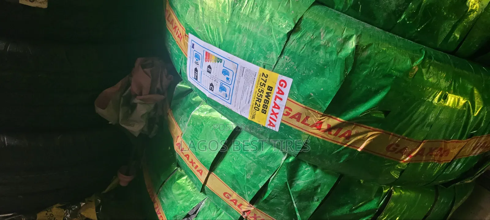 Brand New Galaxia BW668 275/55r20 117W Tyres–Still Sealed in Original