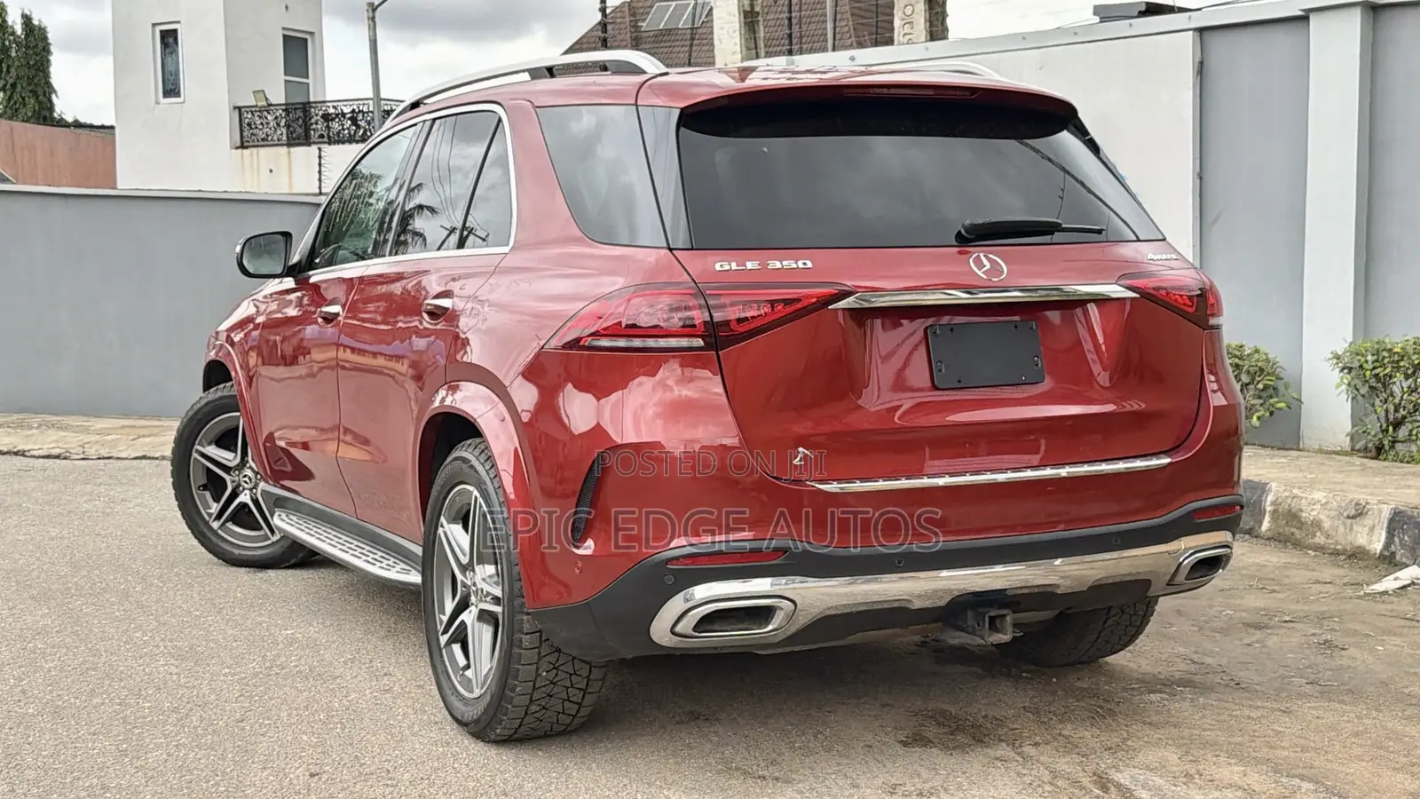 Mercedes-Benz GLE-Class GLE 350 4MATIC 2020 Burgundy