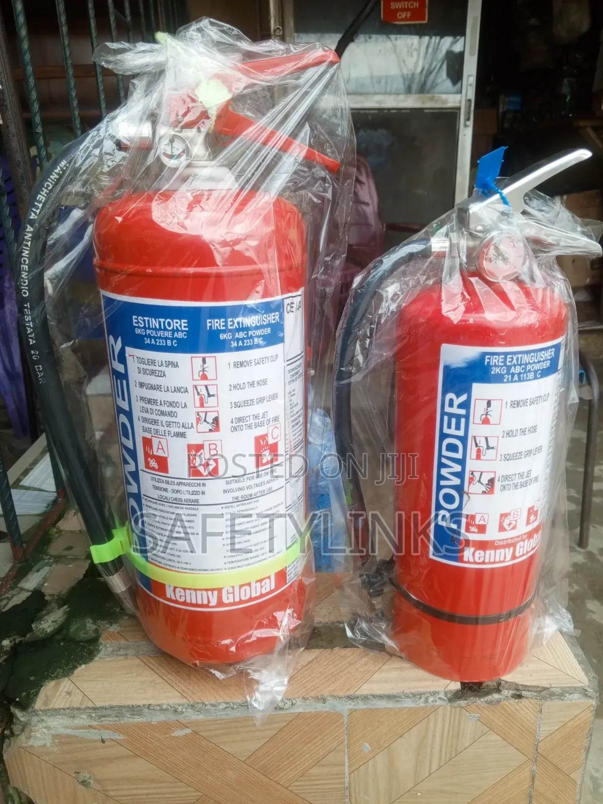 6kg and 2kg DCP Fire Extinguisher