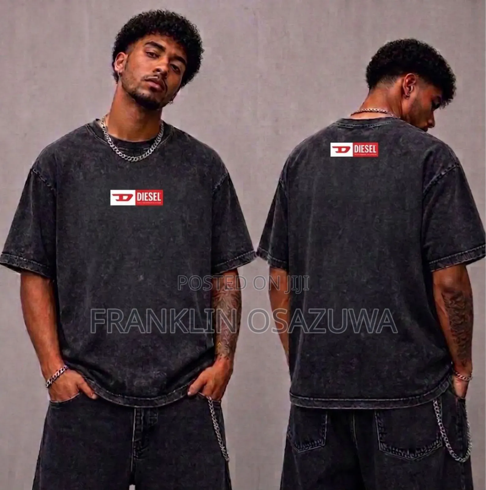 Men's Premium Oversized Vintage Washed Graphic T-Shirt –Streetwear