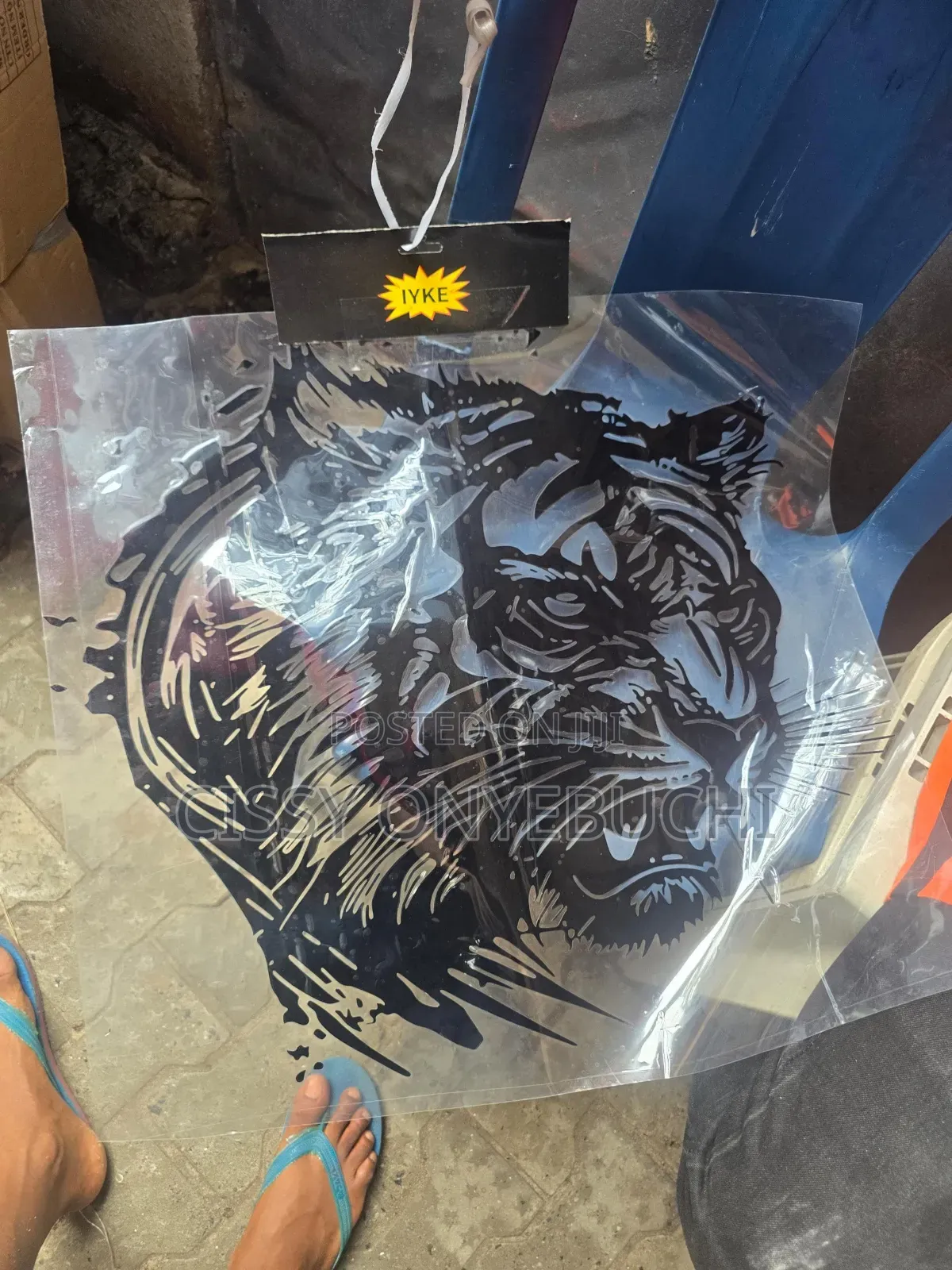 Tiger Head Stickers