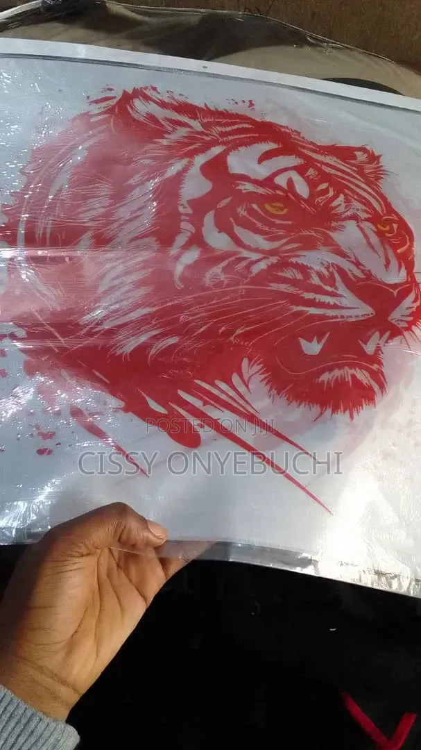 Tiger Head Stickers