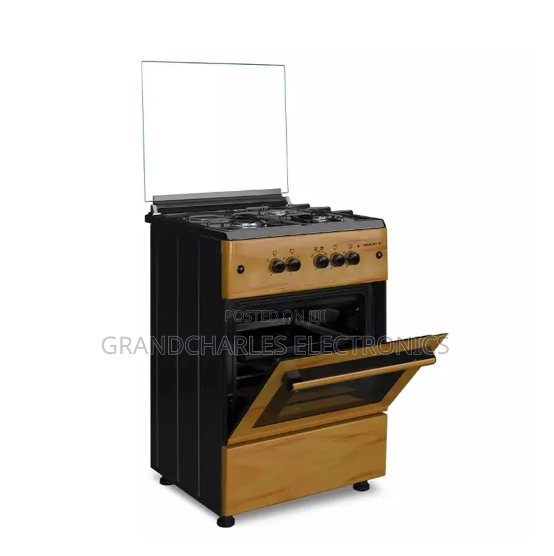 Maxi Gas Cooker 60×60cm (3+1) IGL Wood