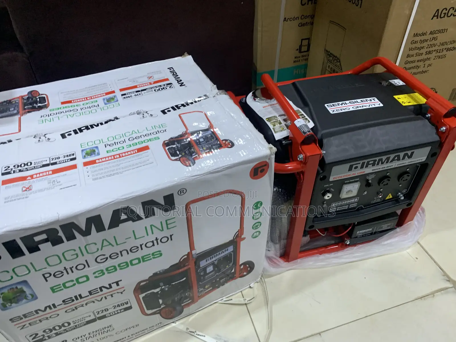 SUMEC FIRMAN 2.9KVA Electric Start Petrol Generator