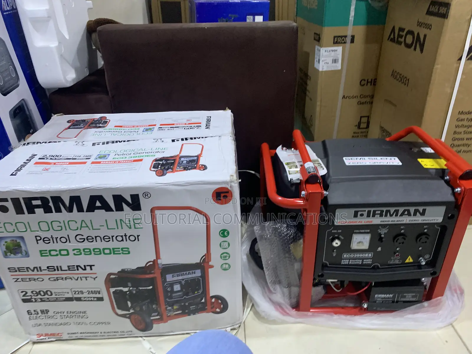 SUMEC FIRMAN 2.9KVA Electric Start Petrol Generator