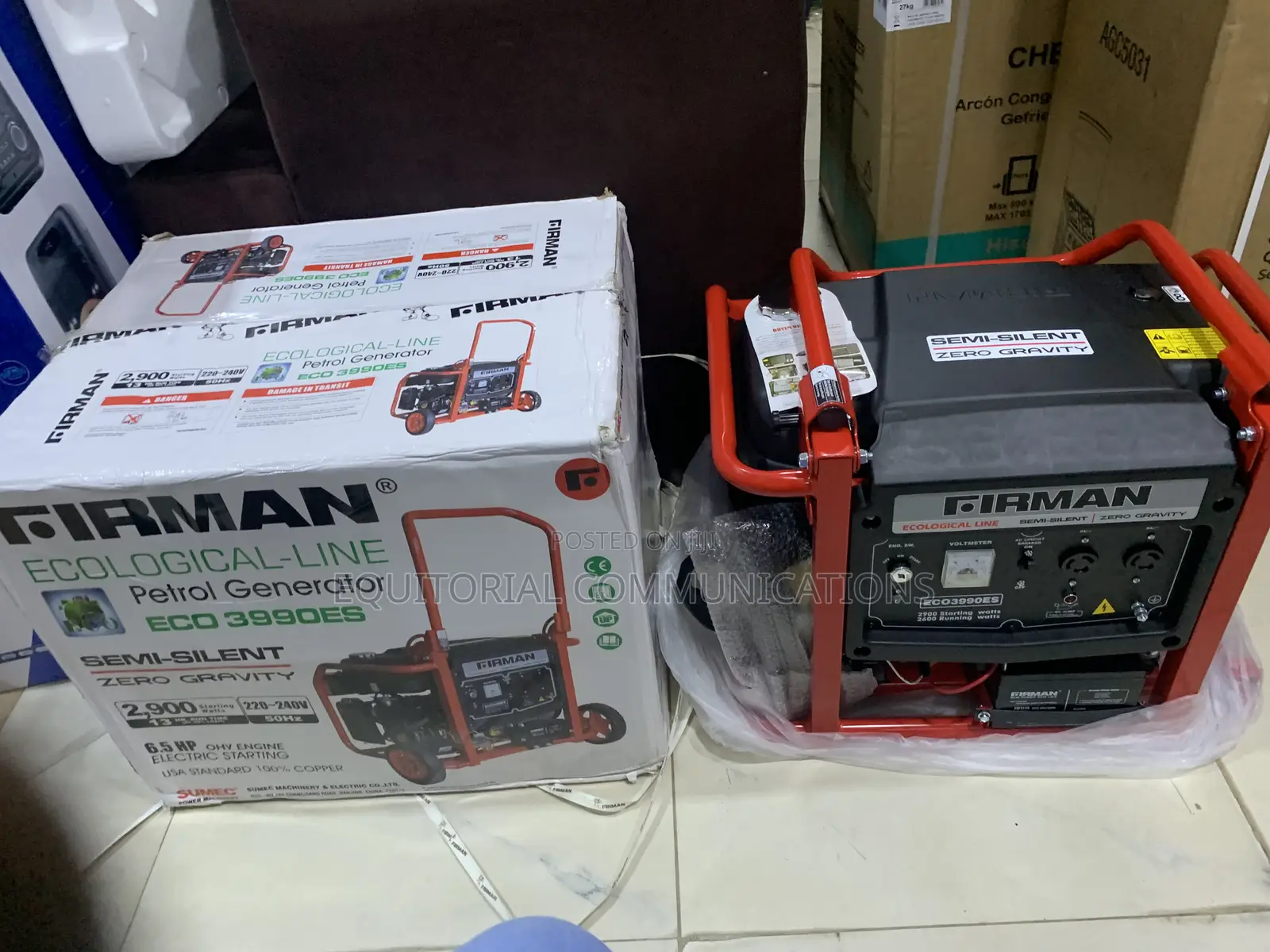 SUMEC FIRMAN 2.9KVA Low Noise Petrol Generator