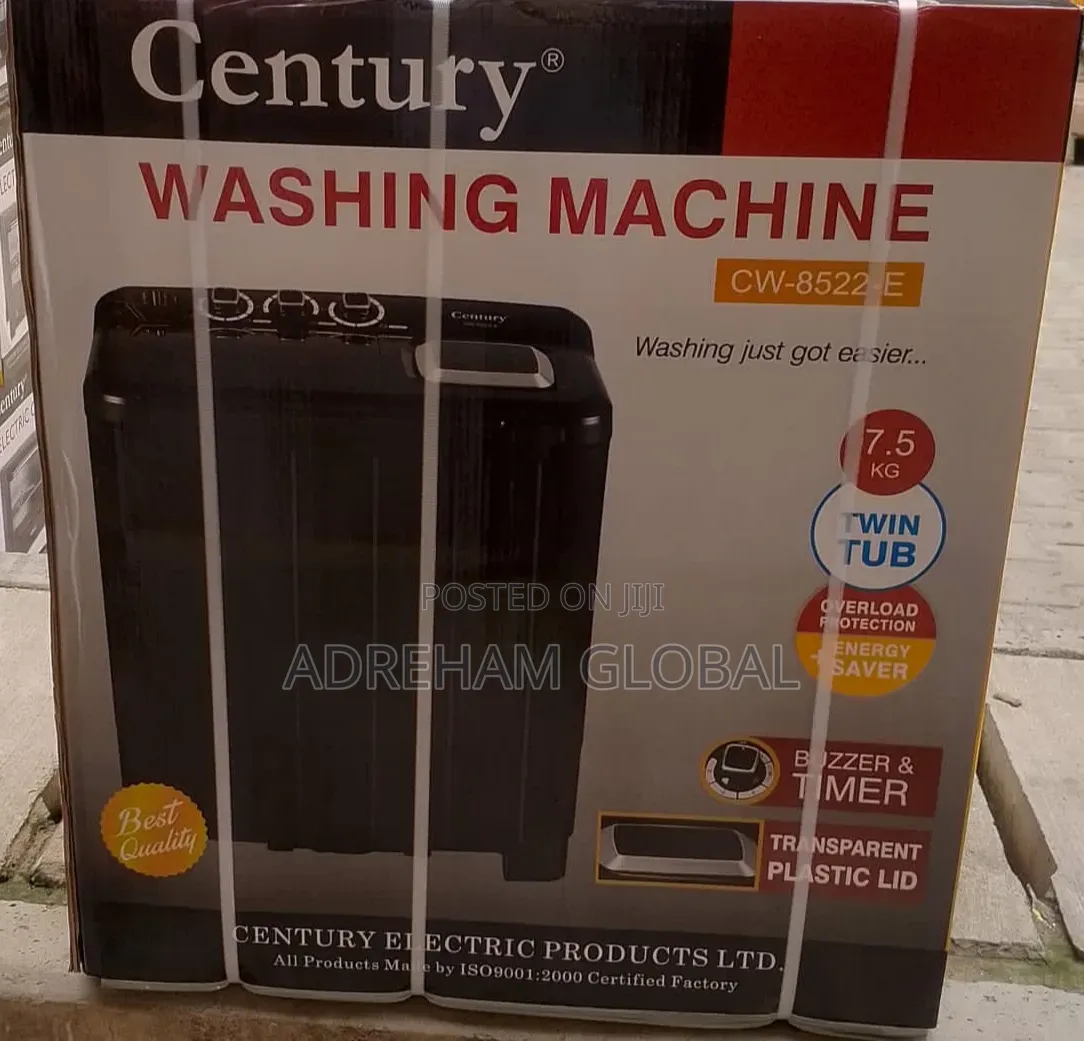 CENTURY TWIN TUB 7.5kg Washing Machine