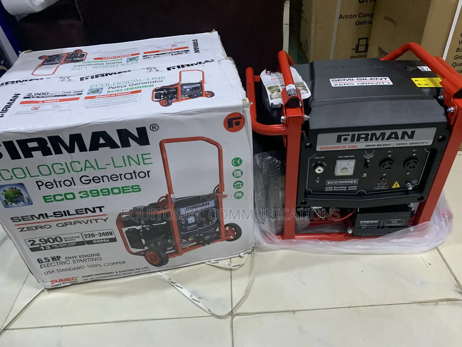 SUMEC FIRMAN 2.9KVA Single Phase Generator