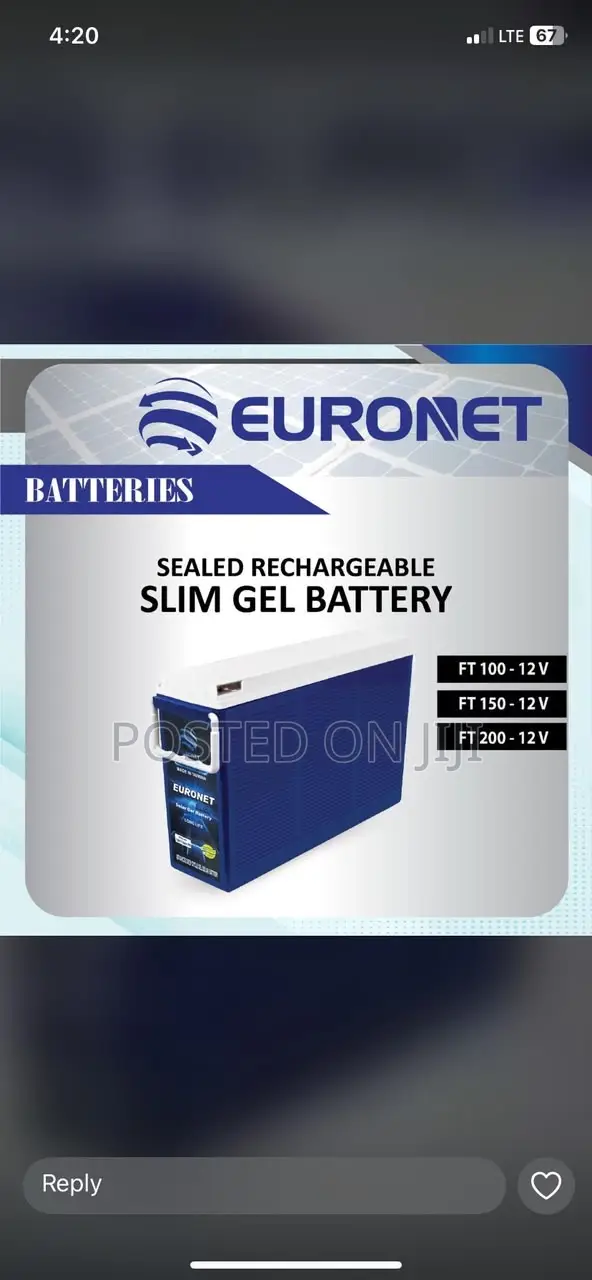 Slim Dry Cell 200ah Inverter Battery
